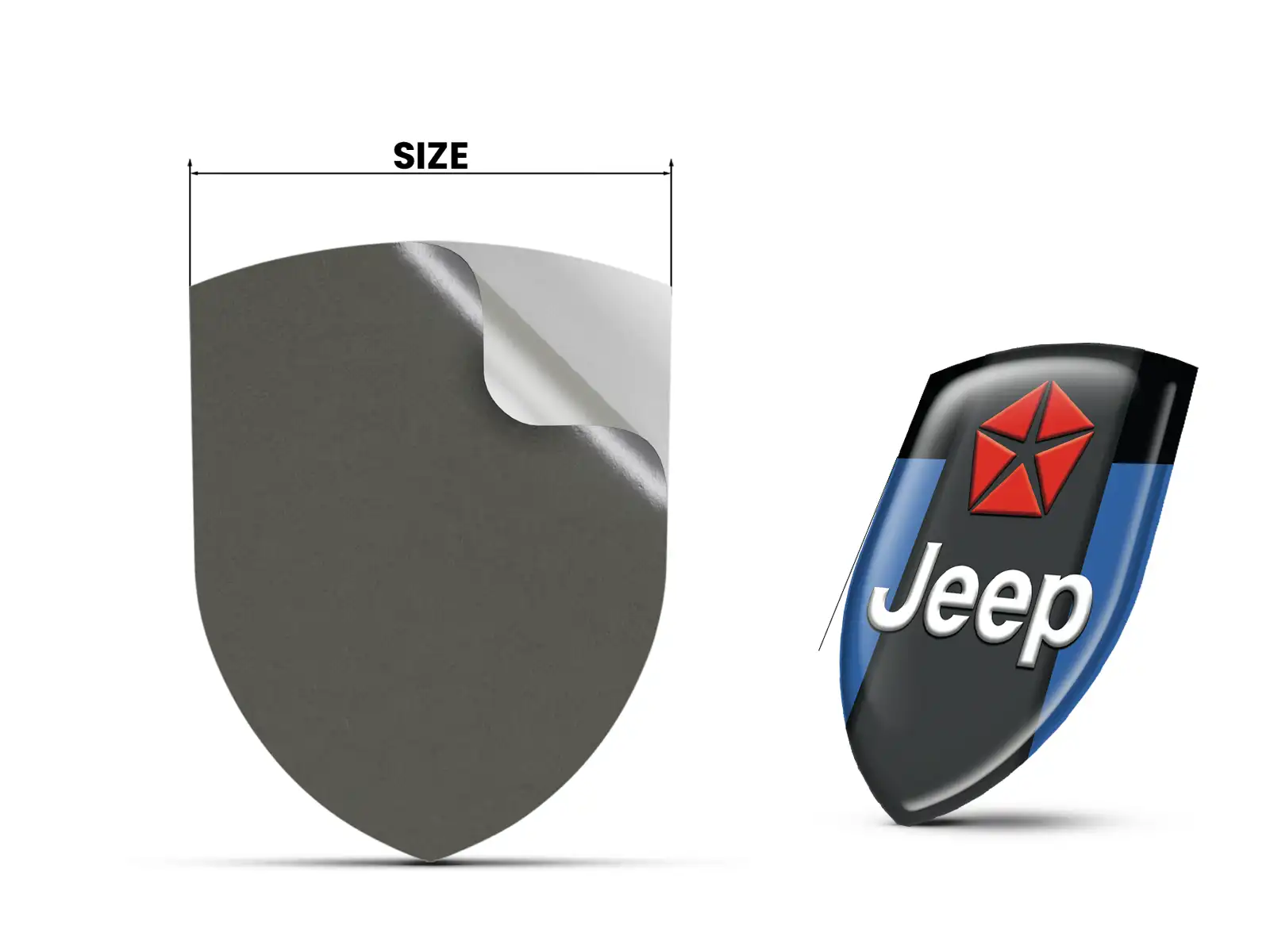 Jeep Autocollant Adhésif Pro Max Résistants Disposition Chic